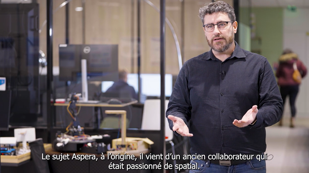 Aspera: innovation at the service of responsible space exploration