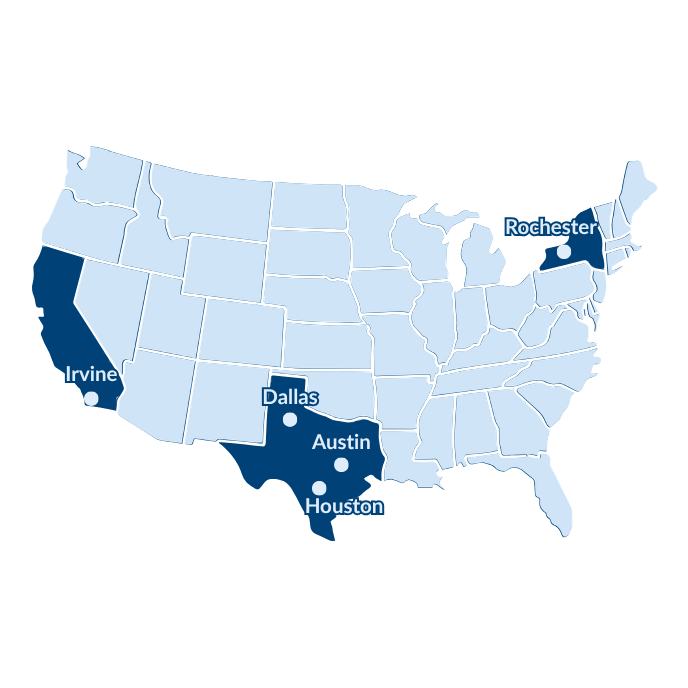 Home page carte USA