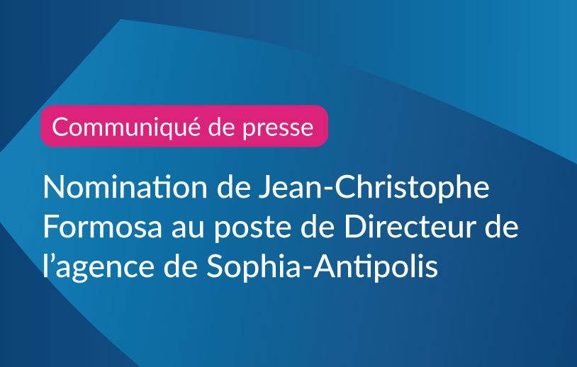 Image de l'article Nomination de Jean-Christophe Formosa au poste de Directeur de l’agence de Sophia-Antipolis 
