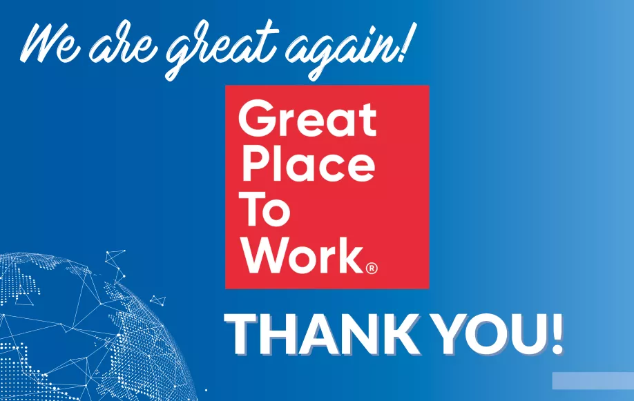 Image de l'article We are great again! Re-certification Great Place To Work 