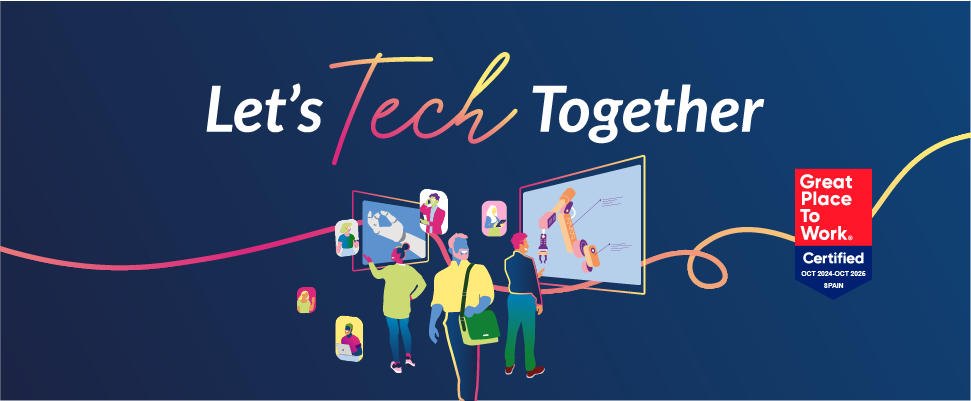 Banner let's tech together