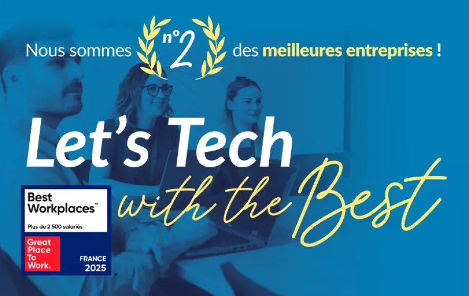 SII France labellisé Great Place To Work 2025 avec une 2de place dans notre catégorie