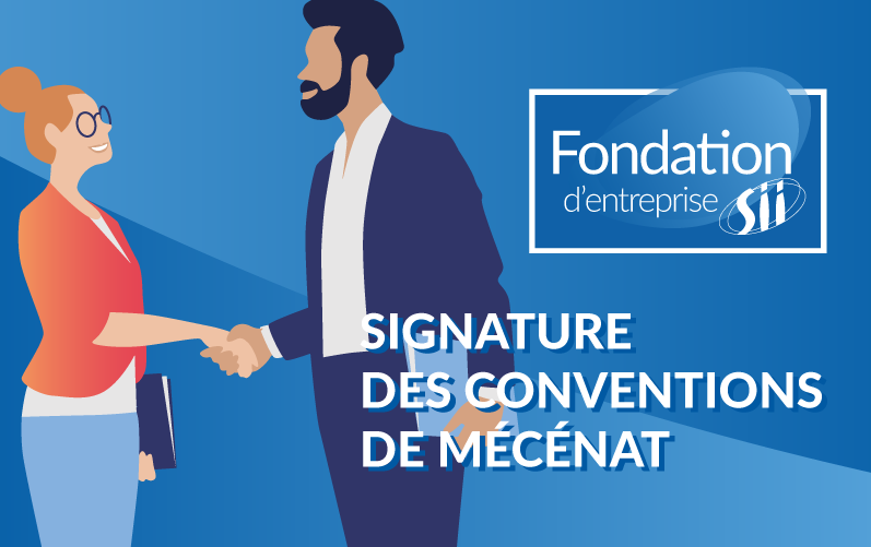 Fondation SII : Retour en images sur les signatures des conventions de mécénat