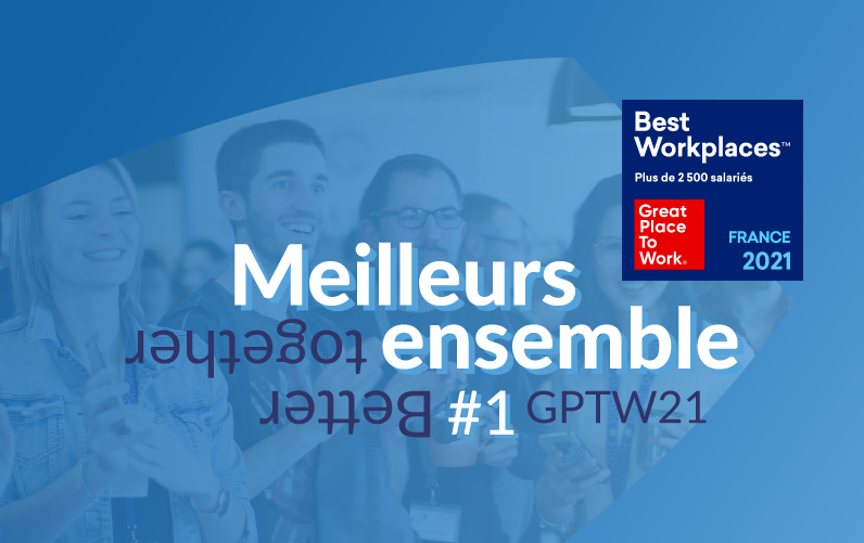 SII labellisée Great Place To Work 2021, 1re place dans notre catégorie