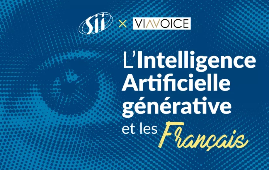 Enquête Viavoice x SII : l'Intelligence Artificielle générative et les Français